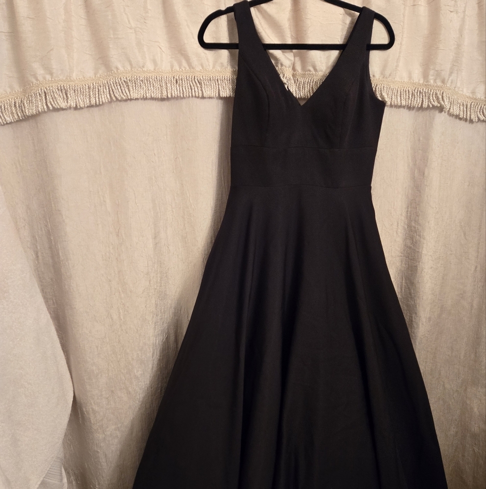 Mac Duggal gown. Black